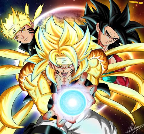 Say in the comments what you think looks the best or should Goku and Naruto be a ultimate team (no fusion) 1. . Goku and naruto fuse